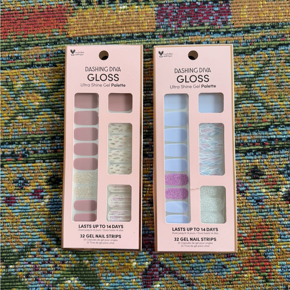 Dashing Diva Gloss Ultra Shine Gel Palette - Set of 2